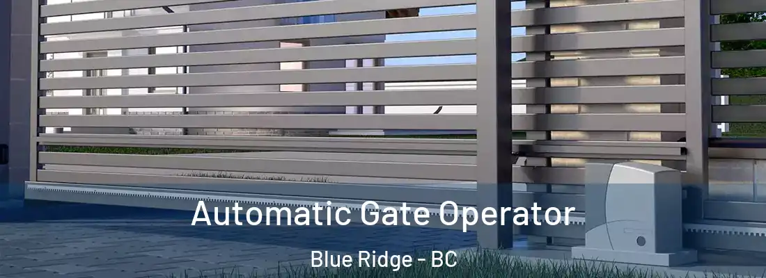  Automatic Gate Operator Blue Ridge - BC