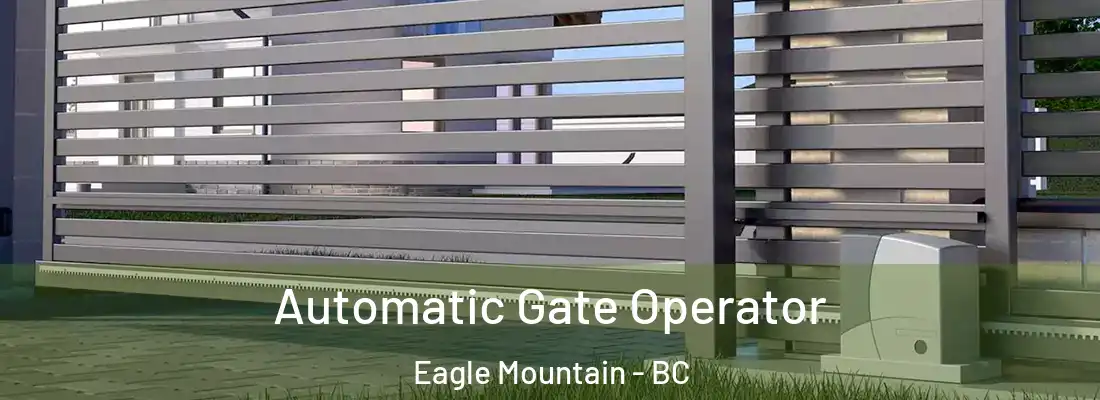  Automatic Gate Operator Eagle Mountain - BC