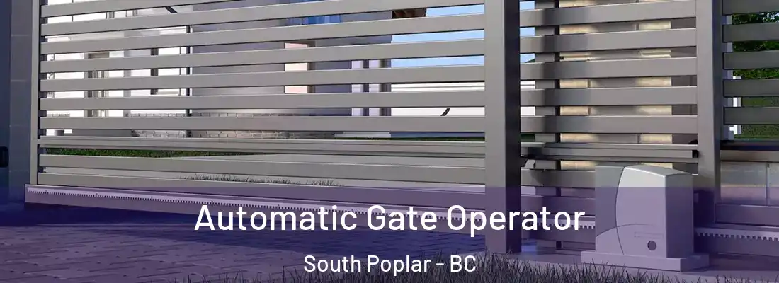  Automatic Gate Operator South Poplar - BC