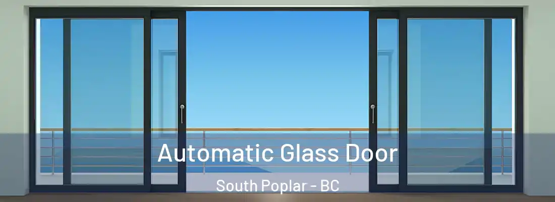  Automatic Glass Door South Poplar - BC
