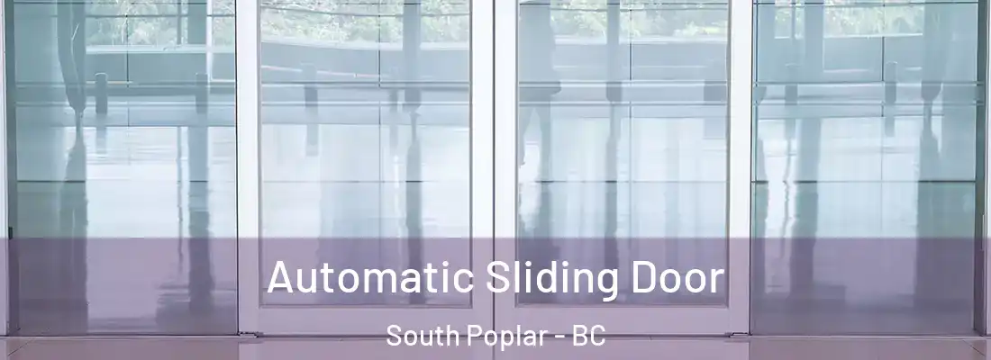  Automatic Sliding Door South Poplar - BC
