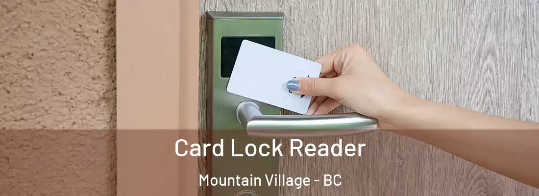  Card Lock Reader Mountain Village - BC