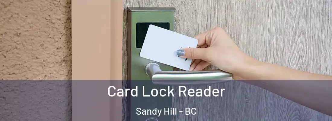  Card Lock Reader Sandy Hill - BC