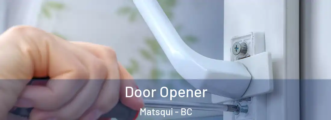  Door Opener Matsqui - BC