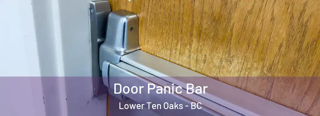  Door Panic Bar Lower Ten Oaks - BC