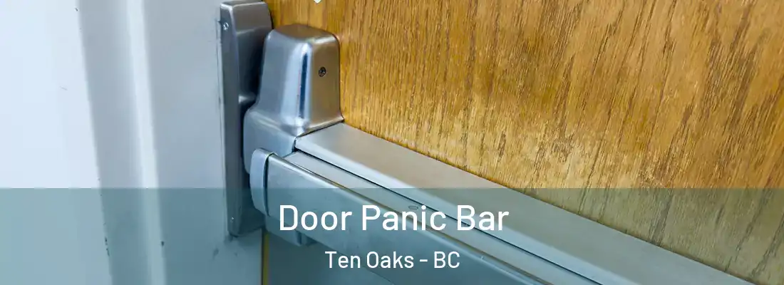  Door Panic Bar Ten Oaks - BC