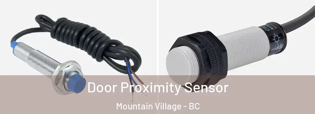  Door Proximity Sensor Mountain Village - BC