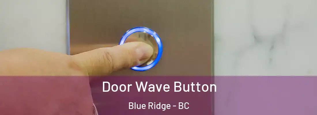  Door Wave Button Blue Ridge - BC