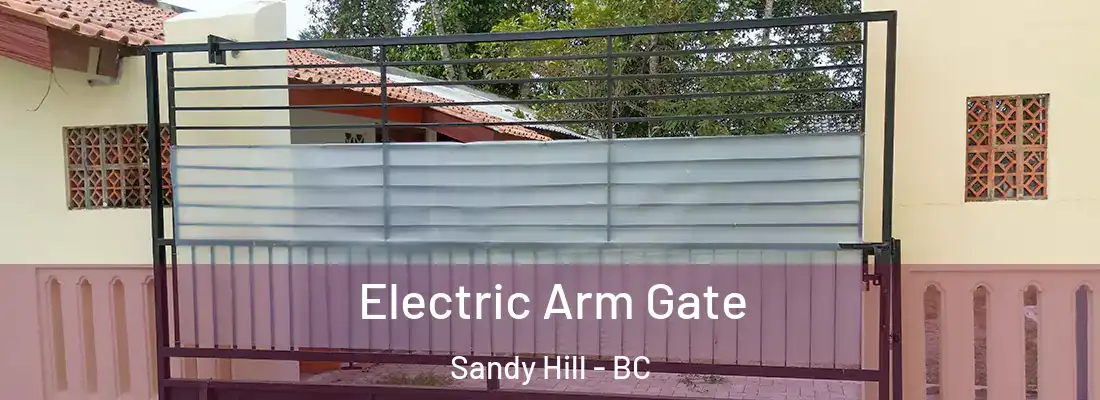  Electric Arm Gate Sandy Hill - BC