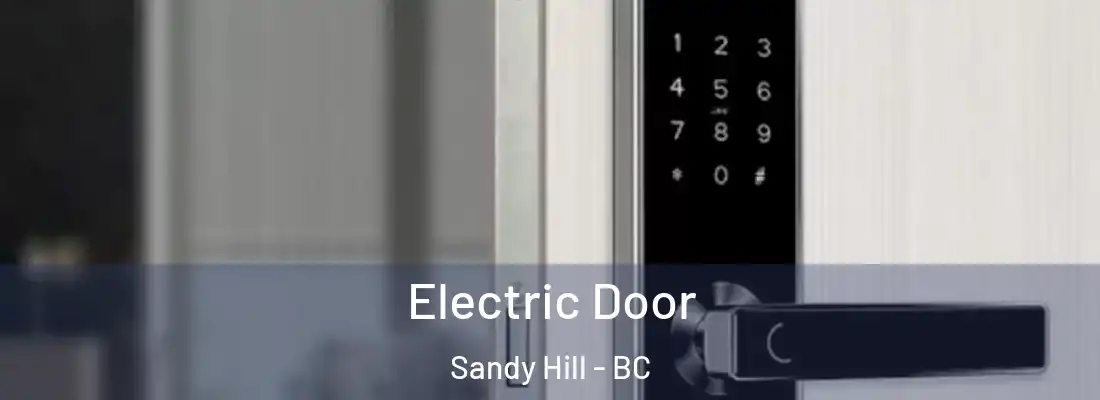  Electric Door Sandy Hill - BC