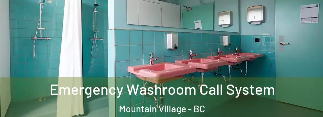  Emergency Washroom Call System Mountain Village - BC