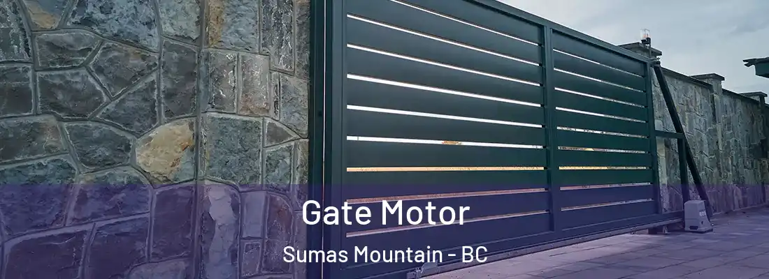  Gate Motor Sumas Mountain - BC