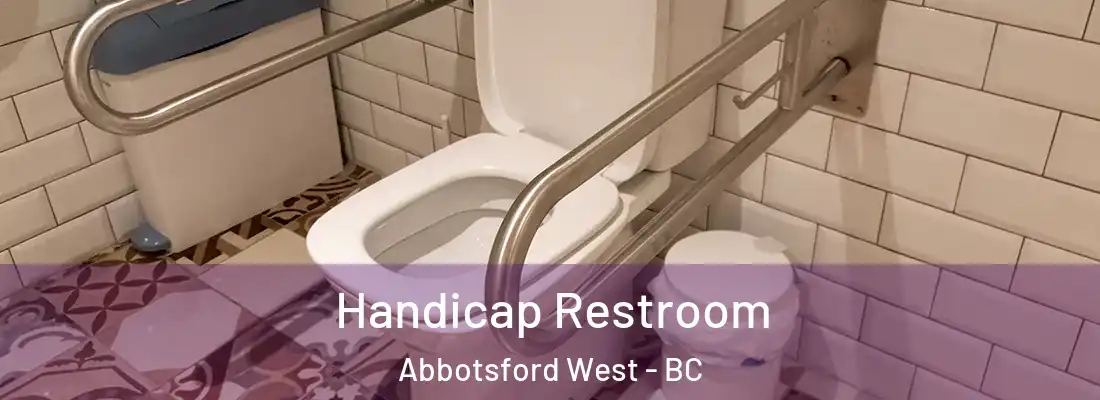  Handicap Restroom Abbotsford West - BC