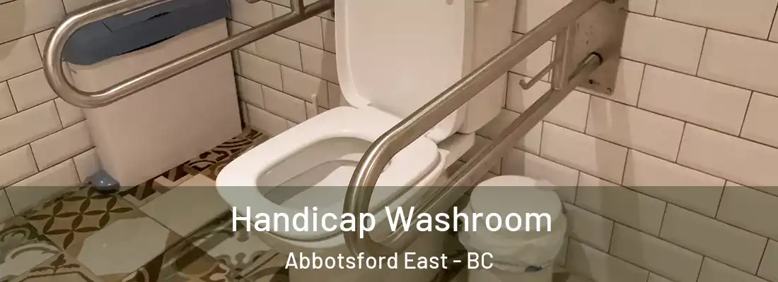  Handicap Washroom Abbotsford East - BC