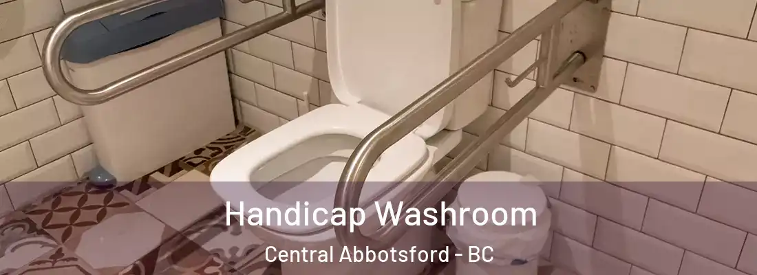  Handicap Washroom Central Abbotsford - BC