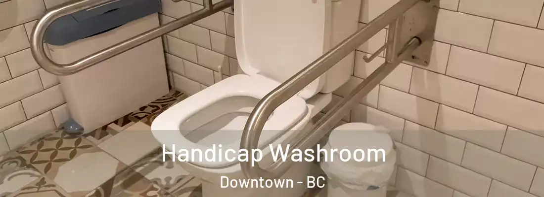  Handicap Washroom Downtown - BC
