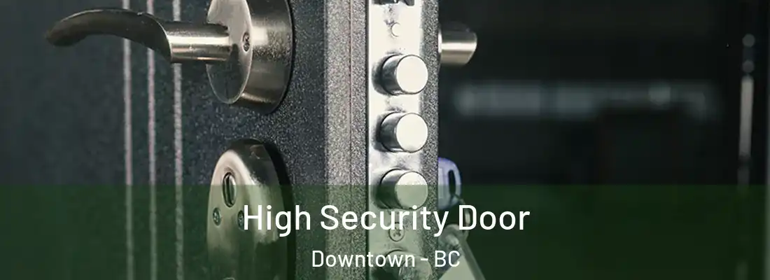  High Security Door Downtown - BC