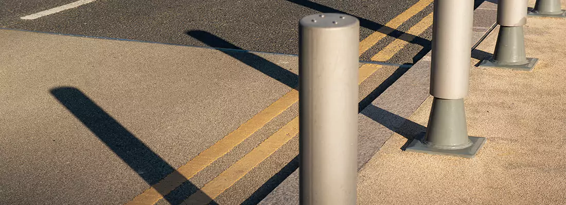 Custom Retractable Barrier Column Installations in Upper Ten Oaks, BC
