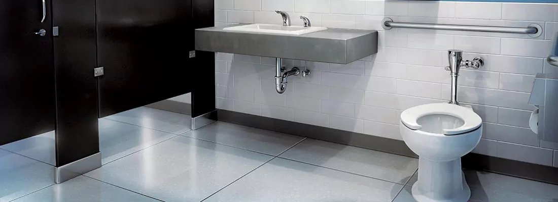 Universal Barrier Free Washroom in Upper Ten Oaks, BC