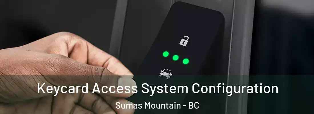  Keycard Access System Configuration Sumas Mountain - BC