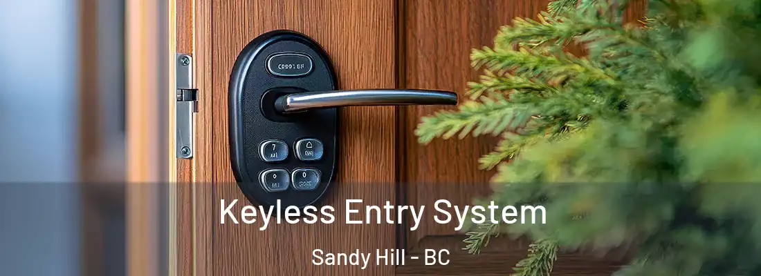 Keyless Entry System Sandy Hill - BC