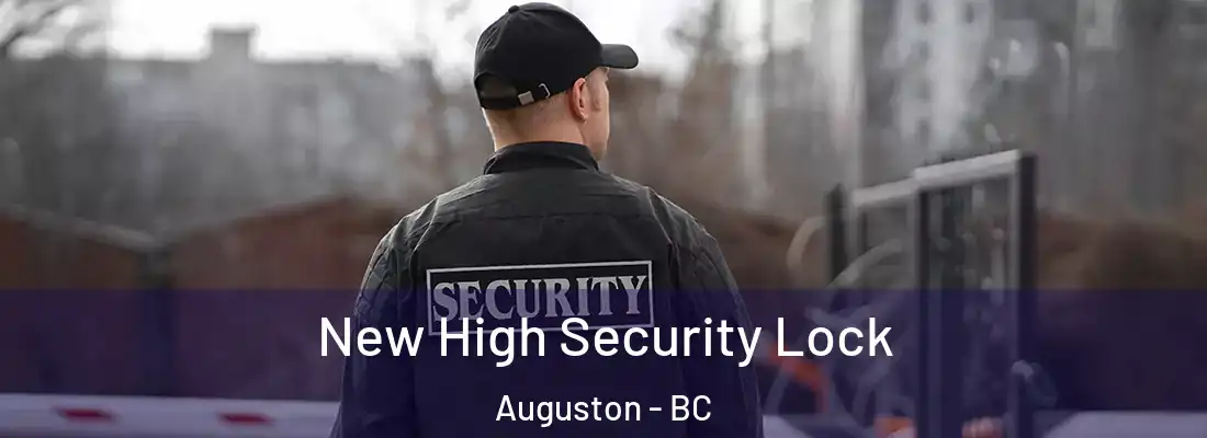  New High Security Lock Auguston - BC