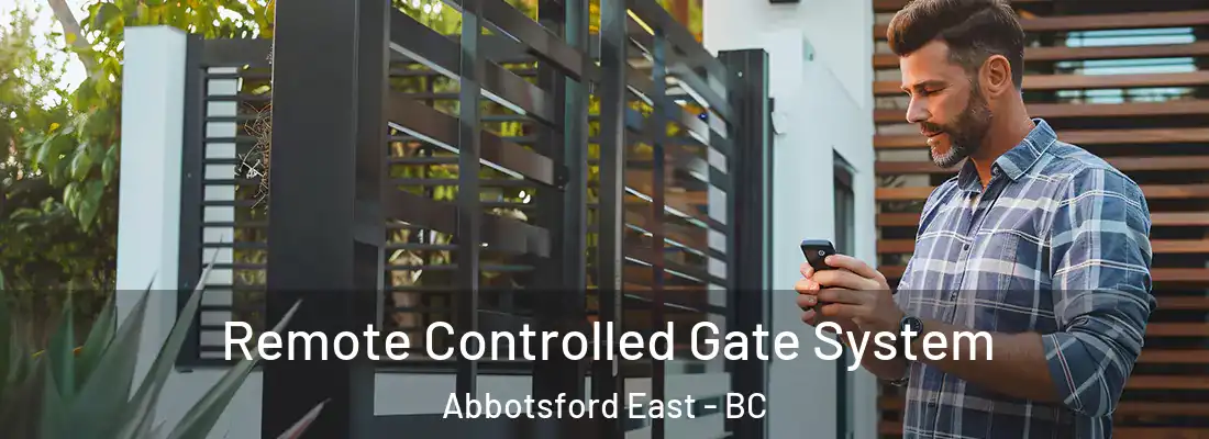  Remote Controlled Gate System Abbotsford East - BC