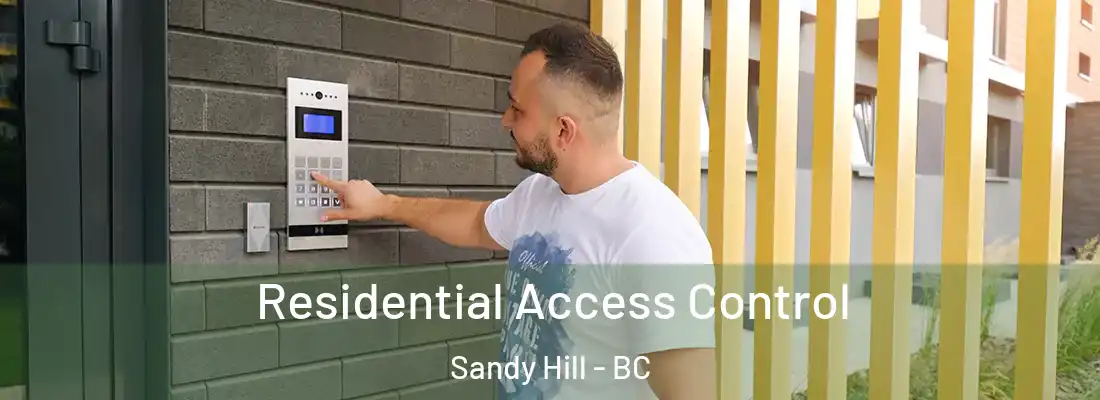  Residential Access Control Sandy Hill - BC