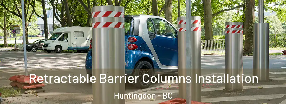  Retractable Barrier Columns Installation Huntingdon - BC