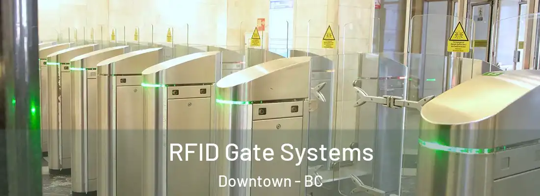  RFID Gate Systems Downtown - BC