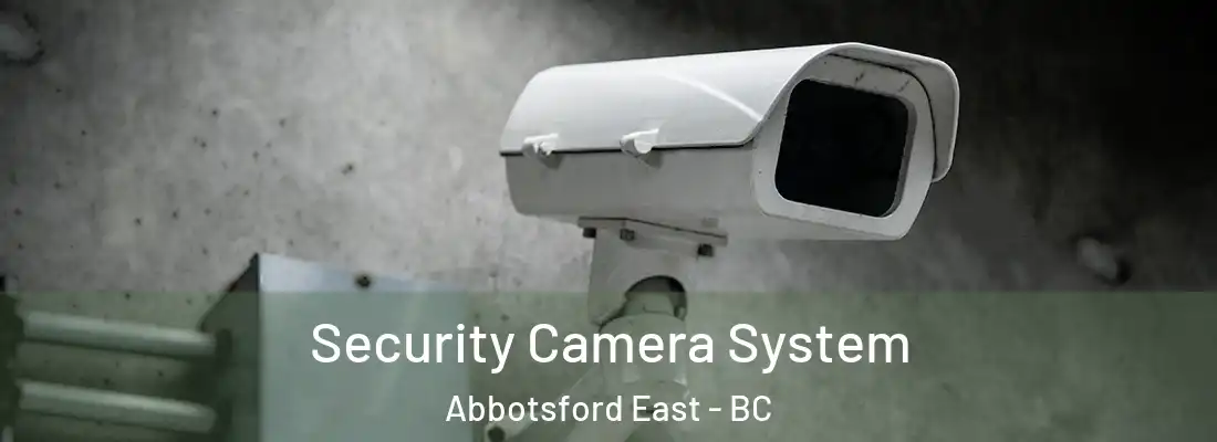  Security Camera System Abbotsford East - BC