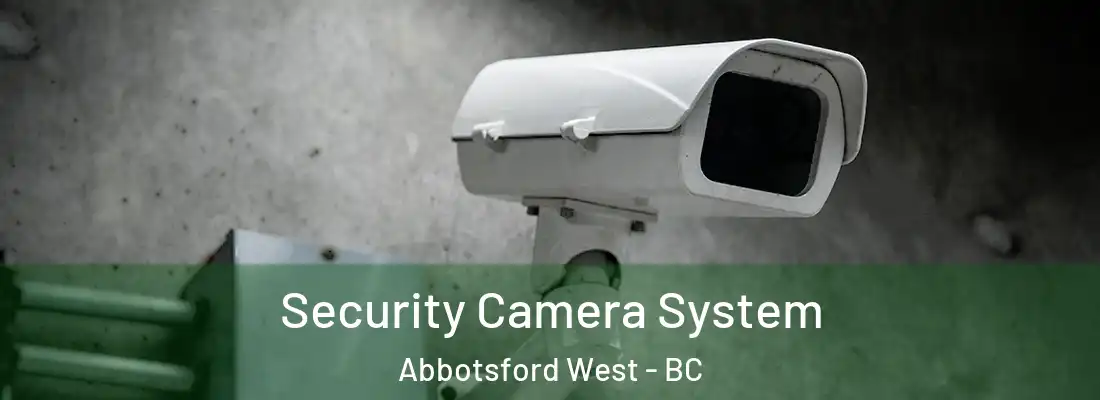  Security Camera System Abbotsford West - BC