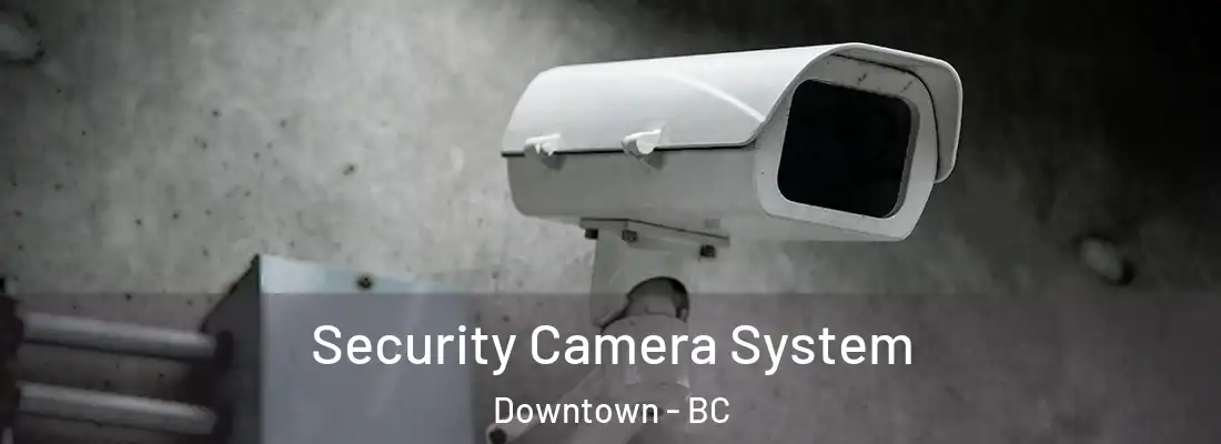  Security Camera System Downtown - BC