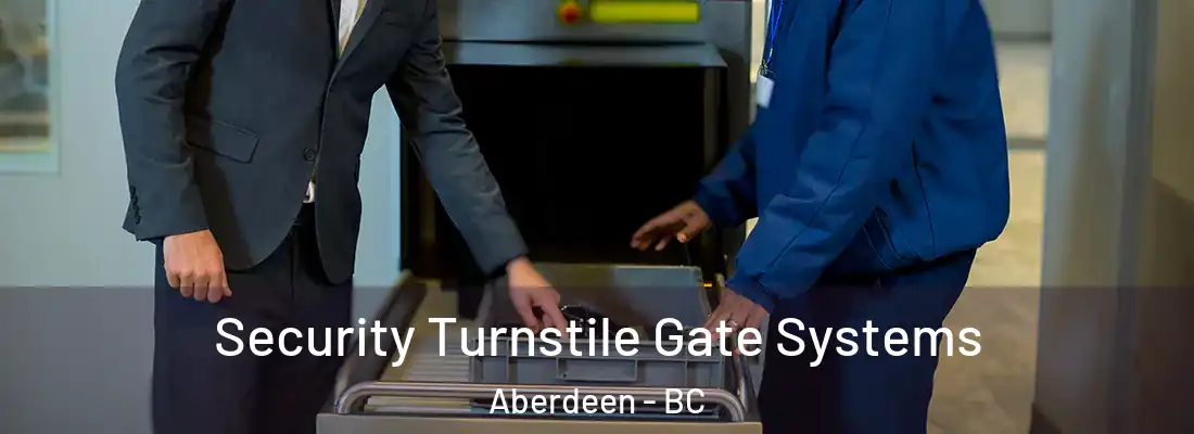  Security Turnstile Gate Systems Aberdeen - BC