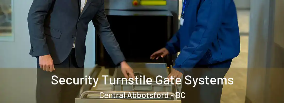  Security Turnstile Gate Systems Central Abbotsford - BC