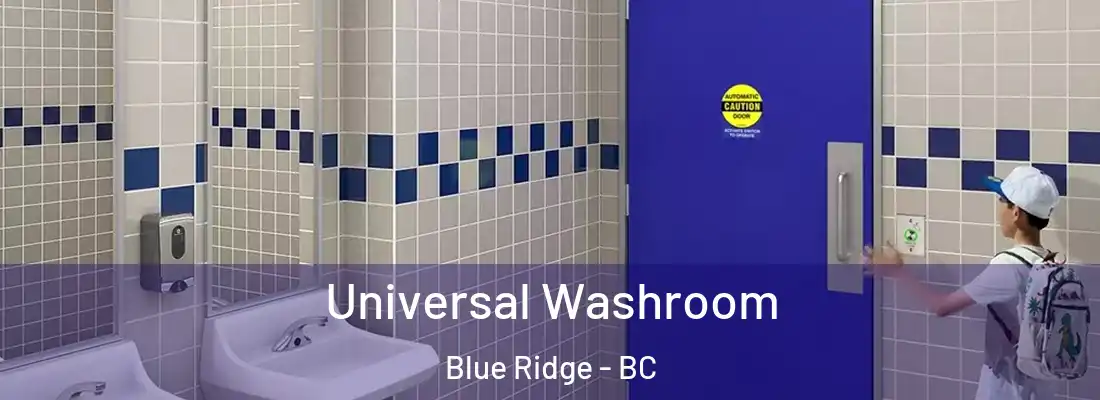 Universal Washroom Blue Ridge - BC
