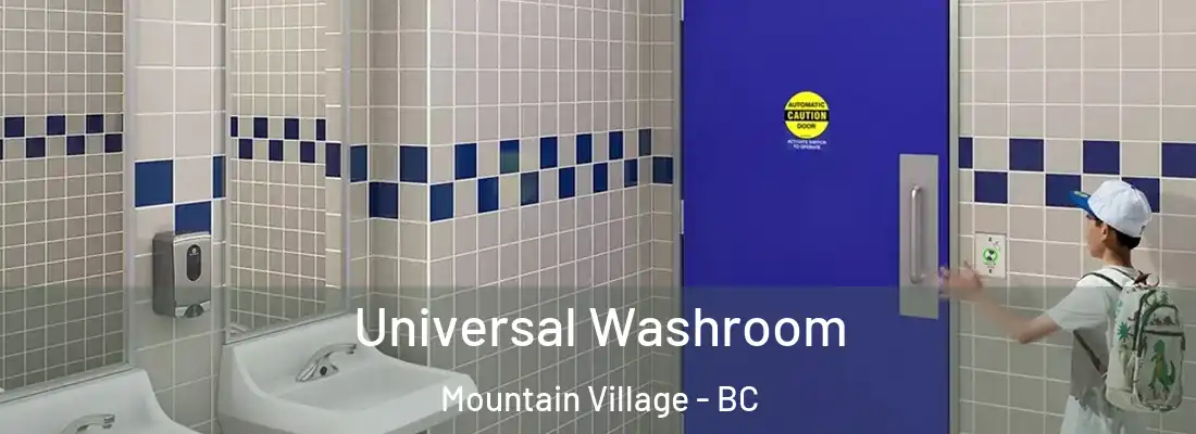  Universal Washroom Mountain Village - BC