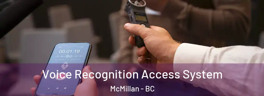  Voice Recognition Access System McMillan - BC