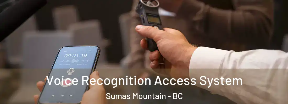  Voice Recognition Access System Sumas Mountain - BC